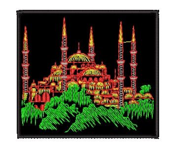 Шеврон Мечеть (кольоровий)