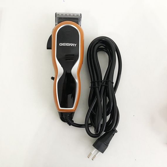 Професійна машинки для стрижки волосся Gemei GM-817 Pro. Колір помаранчевий | Зображення 4