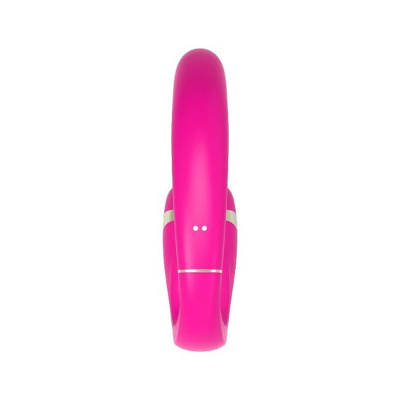 Двойной вибратор с вакуумной стимуляцией Adrien Lastic My G PINK Sex Aura | Зображення 4
