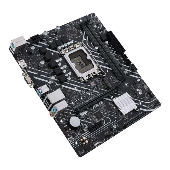 Материнcька плата ASUS PRIME H610M-K D4 s1700 H610 2xDDR4 M.2 HDMI D-Sub mATX 90MB1A10-M0EAY0 | Зображення 3