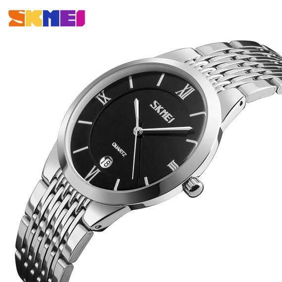 Жіночий годинник Skmei 9139BKSI-B Black-Silver B | Зображення 1