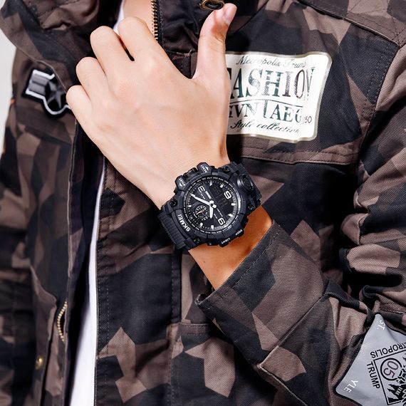 Чоловічий годинник Skmei 1586 Black | Зображення 4