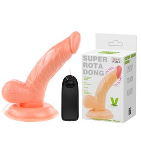 Вібратор - Super Rota Dong Flesh Vibration Sex Aura