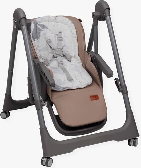 Стілець-гойдалка для годування дитини 2 в 1 VELANO Nomi 45682 Коричневий shop (4820296760176) | Зображення 3