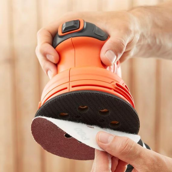 Шліфмашина ексцентрикова мережева BLACK+DECKER BEW210 | Зображення 6