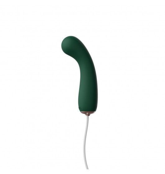 Вибратор для точки G,Qingnan No. 1 Super Soft G-spot Vibrator Green Sex Aura | Зображення 1