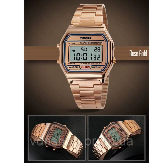 Часы для мужчин с водозащитой SKMEI 1123CG, Старинные мужские часы Оригинальные мужские UW-59 | Зображення 4