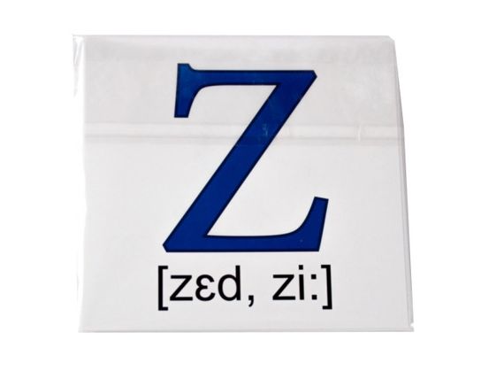 Розвиваючі картки "Англійський алфавіт" (110х110 мм) 101 693  англ. мовою | Зображення 1