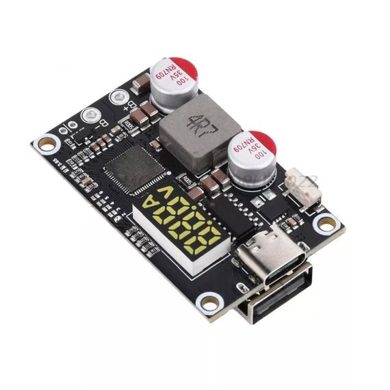 Контроллер заряда / BMS з QC для 2S-6S 45W Li-ion USB Type-C IP2326 PD3.0 Li-Ion, LiFePo4