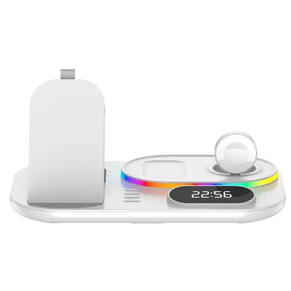 БЗУ + часы A06 4in1 White