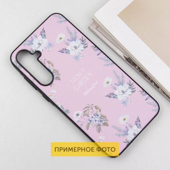 TPU+PC чехол Secret Garden для Xiaomi Poco X6 / Note 13 Pro 5G Pink | Зображення 2