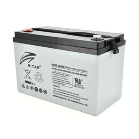 Акумуляторна батарея AGM RITAR HR12380W, Gray Case
