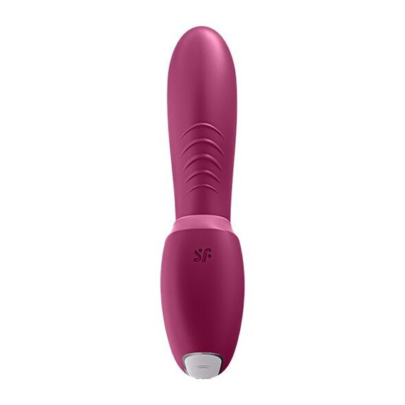 Вакуумний смарт вібратор Satisfyer Sunray, Червоний | Зображення 2