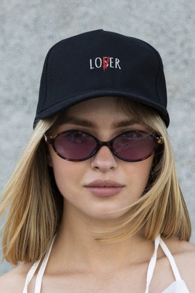 Кепка бейсболка тракер Without з принтом Lover Black | Зображення 5