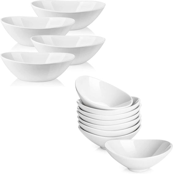 Порцелянові соусниці LIFVER для подавання соусів, набір 8 шт., 100 мл | Зображення 3