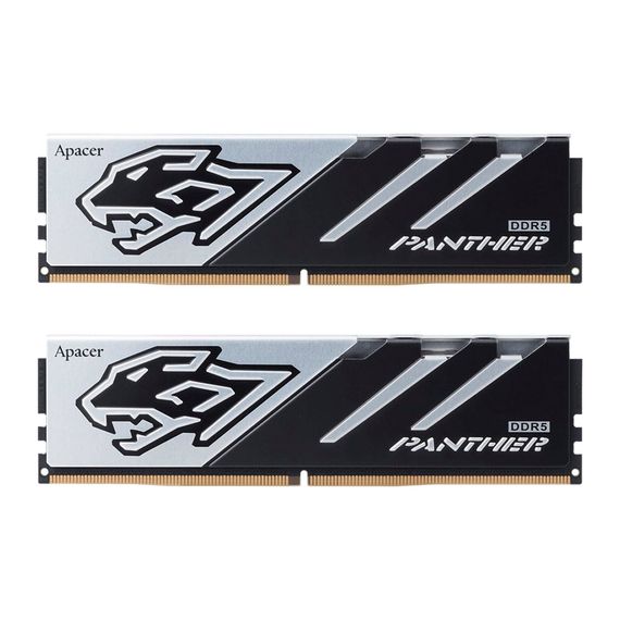 Модуль пам&#039;яті для комп&#039;ютера DDR5 32GB (2x16GB) 5600 MHz Panther Apacer (AH5U32G56C5227BAA-2)