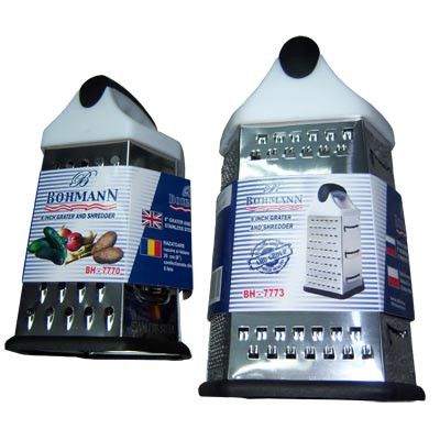Терка кухонна Bohmann BH-7773 багатофункціональна 4 в 1 для овочів і сиру | Зображення 1