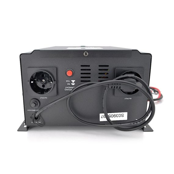 ДБЖ з правильною синусоїдою Europower PSW-EP500WM12 (300 Вт) 5/10А настінний, під зовнішню АКБ 12В, Q2 (355*325*215) 5 кг | Зображення 1