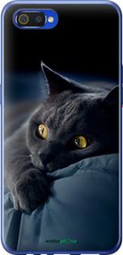 Чохол на Realme C2 Димчастий кіт "825t-1852-2448"