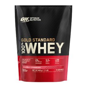 Протеїн Optimum Nutrition 100% Whey Gold Standard 450g (Delicious Strawberry)