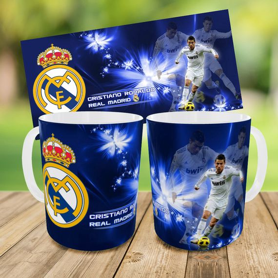 Набор детский Футбол Криштиану Роналду рюкзак 36х27см сумка-бананка,кружка с принтом для мальчика (01610) | Зображення 8