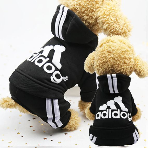 Костюм спортивний для собак Adidog  чорний S | Зображення 4