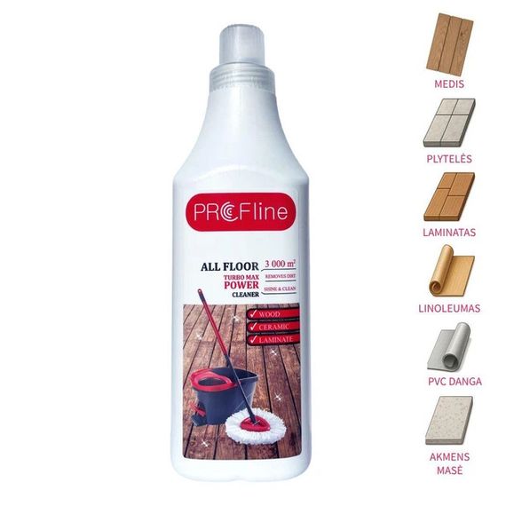 Засіб для миття підлоги ProfLline All Floor Cleaner 4779031233027 1 л