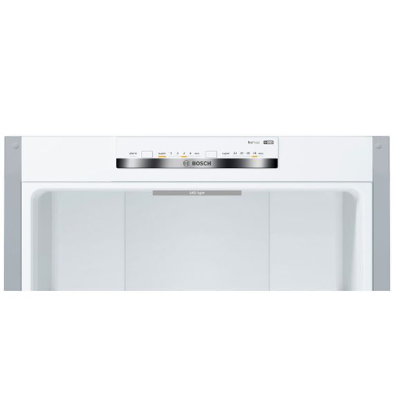 Холодильник з нижньою морозильною камерою BOSCH KGN39VL316, нержавіюча сталь (KGN39VL316) | Зображення 2