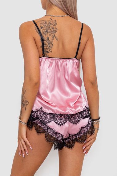 Піжама жіноча, колір рожевий, 238R57408 | Зображення 3