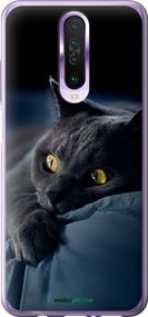 Чохол на Xiaomi Redmi K30 Димчастий кіт "825u-1836-2448"