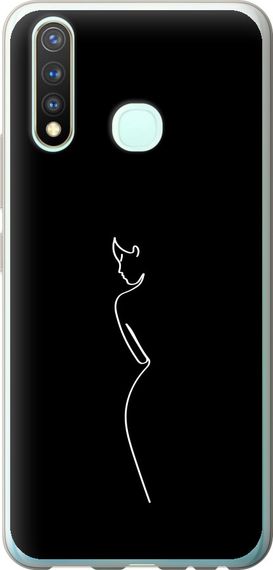 Чехол на Vivo Y19 Силуэт1 "4590u-630-17620"