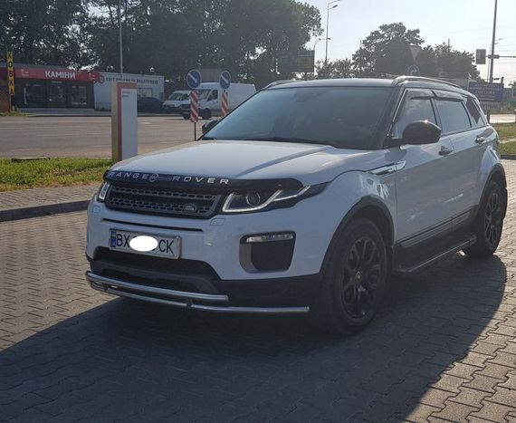 Передняя защита ST014-1 (нерж) для Range Rover Evoque 2012-2018 гг | Зображення 1