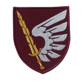 Шеврон IDEIA 87353 Україна 7,2*7  Габардин бордо