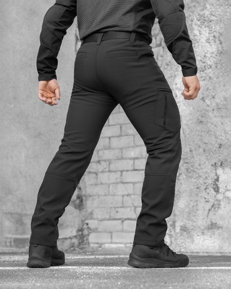Зимові брюки карго тактичні Softshell BEZET Ешелон | Зображення 3