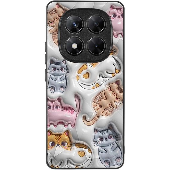 TPU+PC чохол Prisma Fluffie для Xiaomi Redmi Note 14 Pro 4G | Зображення 1