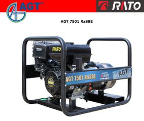 Генератор электроэнергии бензиновый AGT 7501 RaSBE