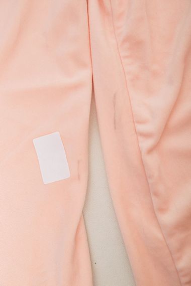 Штаны женские велюровые  -уценка, цвет персиковый, 238R58473-U-23 | Зображення 5