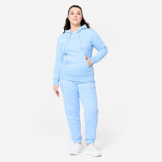 Худі жіноче світло-блакитне - 2XL | Зображення 1
