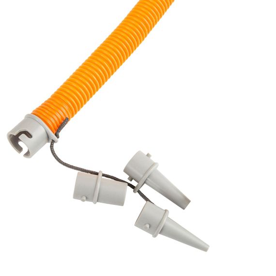 Ручний насос для байдарки, двосторонньої дії, 2x1,4 л - Помаранчевий - One Size | Зображення 1