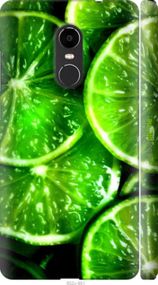 Чохол на Xiaomi Redmi Note 4X Зелені часточки лимона "852m-951-2448"
