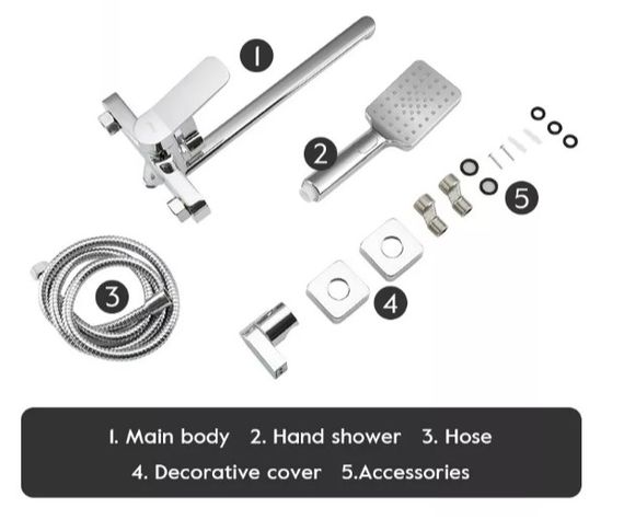 Змішувач для ванни Frap F2261 | Зображення 4