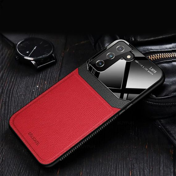 Чохол бампер DELICATE на Samsung Galaxy S21 FE колір Червоний | Зображення 1