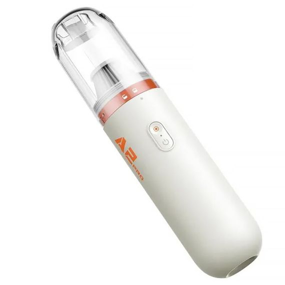 Портативный пылесос Baseus A2 Pro Car Vacuum Cleaner (6000pa) (VCAQ040001) White | Зображення 1