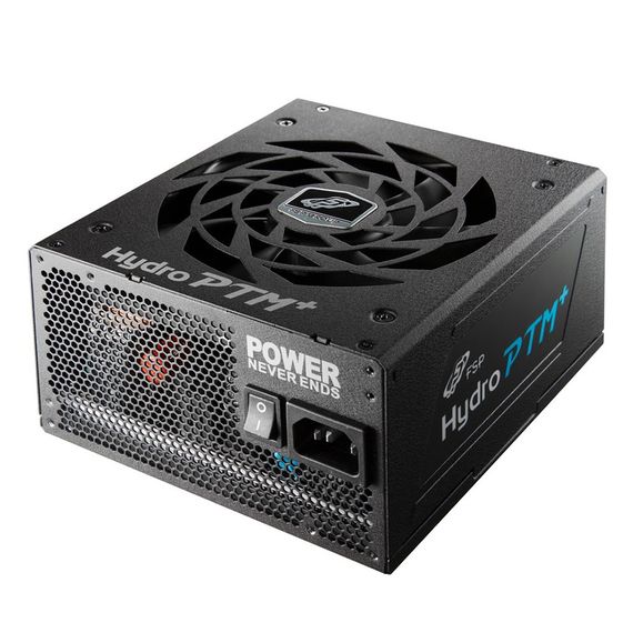 БЖ 850W FSP HYDRO PTM+ HPT850M 80+ Platinum, Рідинне охолодження + 135mm  fan, Modular, Retail box | Зображення 3