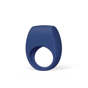 Эрекционное кольцо с вибрацией LELO Tor 3 Base Blue, управление со смартфона Sex Aura
