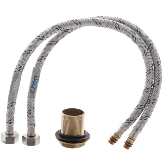 Смеситель для умывальника Cron Hansberg 001 (SH) (CR0799) | Зображення 2