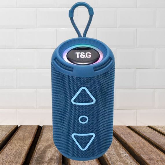 Колонка портативна Bluetooth T&G TG656 blue синя