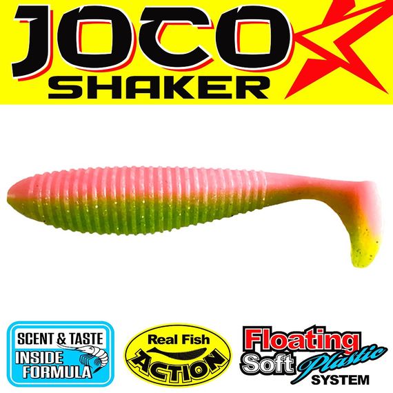 Силікон Lucky John JOCO SHAKER 3.5in / 89мм / 4шт / (колір T42) (140302-T42)