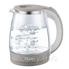 Надежный электрочайник Dario DR1802 1.8л, Чайник с функцией отключения при отсутствии воды FW-32