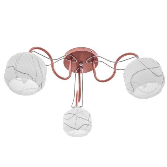 Люстра потолочная в спальню E27 60W BR (LK-610C/3)